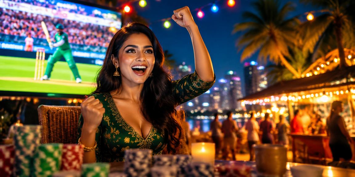 সেন্ট মার্টিনে ক্রিকেট বেটিংয়ের দৃশ্যসহ রাতের বাজার